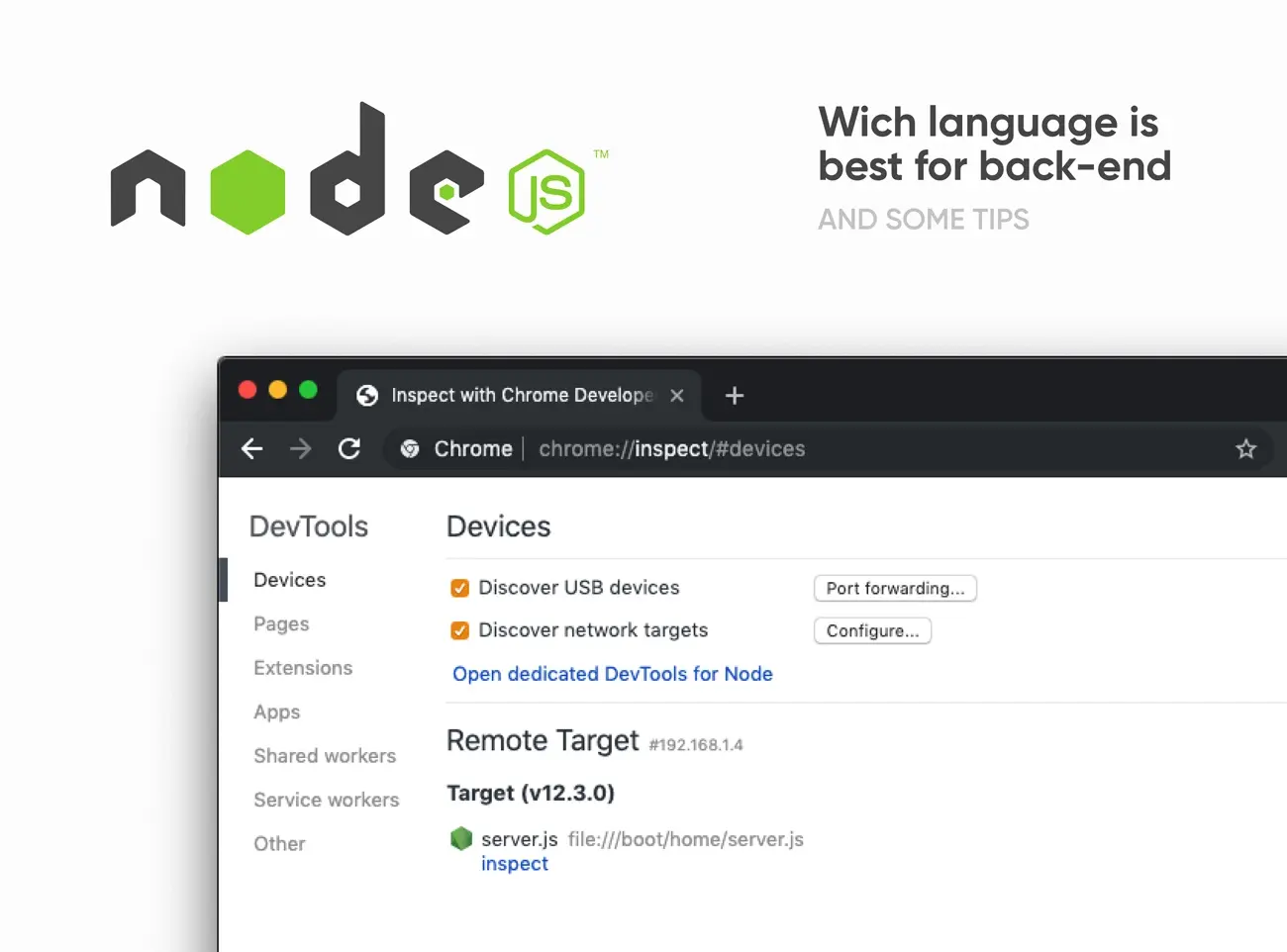Node.js is the Best Way to Build Web App